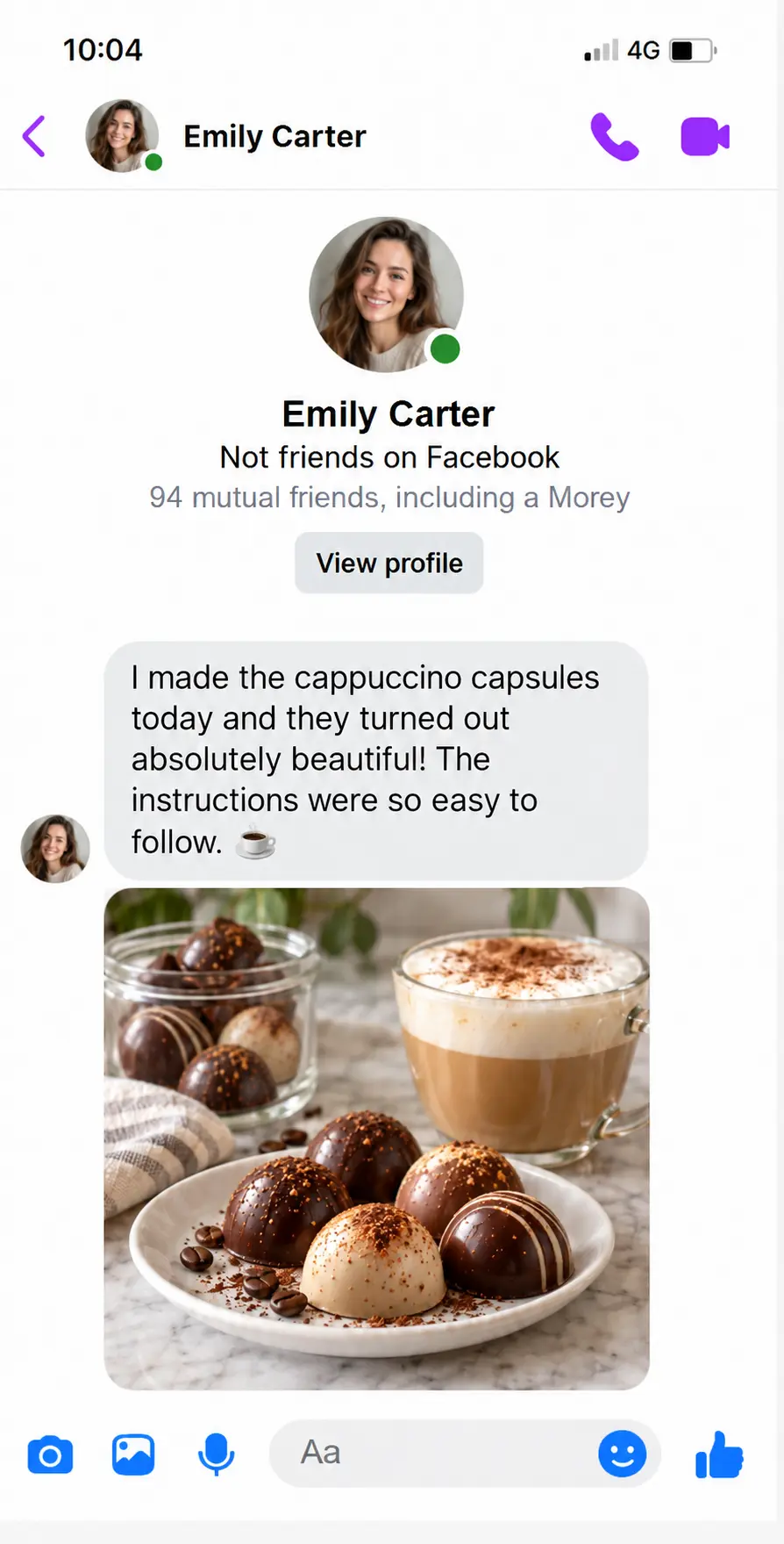 Emily's review about how easy the instructions were and how the capsules turned out